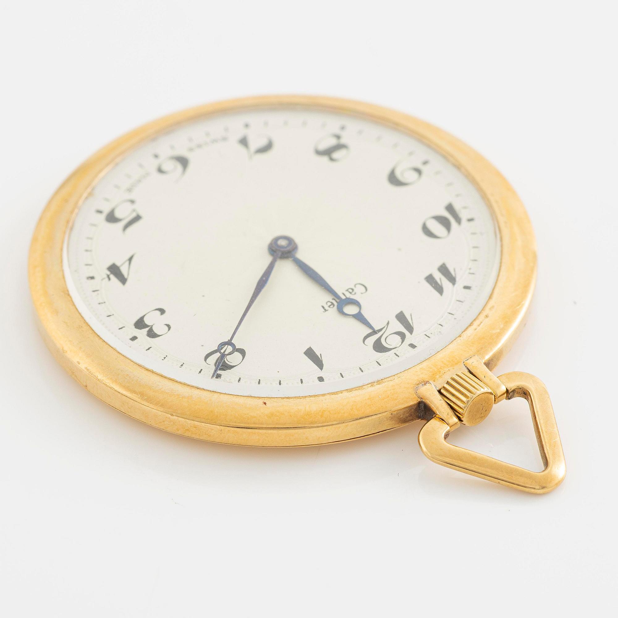 Cartier, "Breguet Numerals", ca 1930.