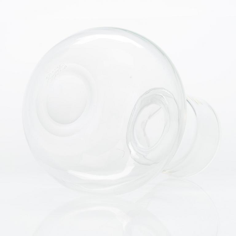 Kaj Franck, karaff, "Kremls klockor", glas, signerad K. Franck Nuutajärvi Notsjö -59.