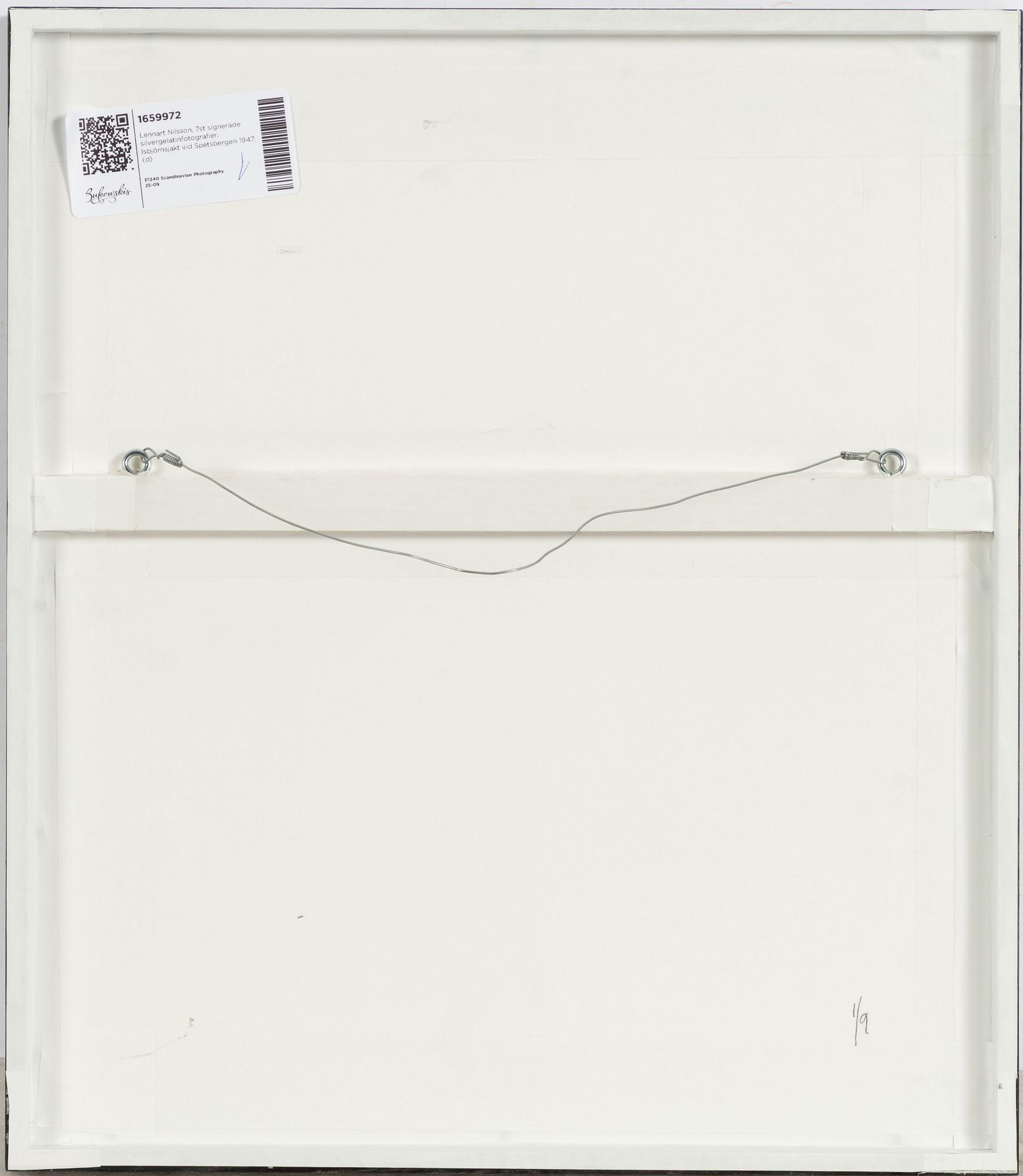 Lennart Nilsson,  "Isbjörnsjakt vid Hvitøya (Vitön), Svalbard, Norge 1947".