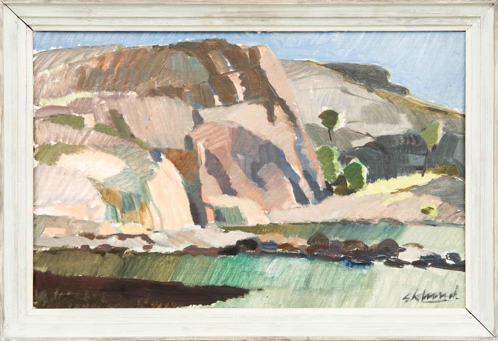 Bengt Eklund, oil on panel signed.