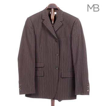 242. DRIES VAN NOTEN, suit with jacket and pants, size 52.
