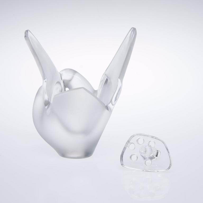 VAS, glas, Lalique, signerad Lalique France.