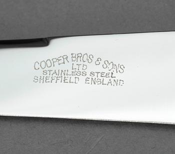 BESTICK, metall och horn, 1950-tal.