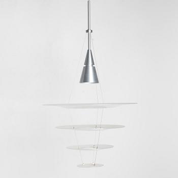 Shoichi Uchiyama, pendant lamp, "Enigma", Louis Poulsen, Denmark, late 20th century.