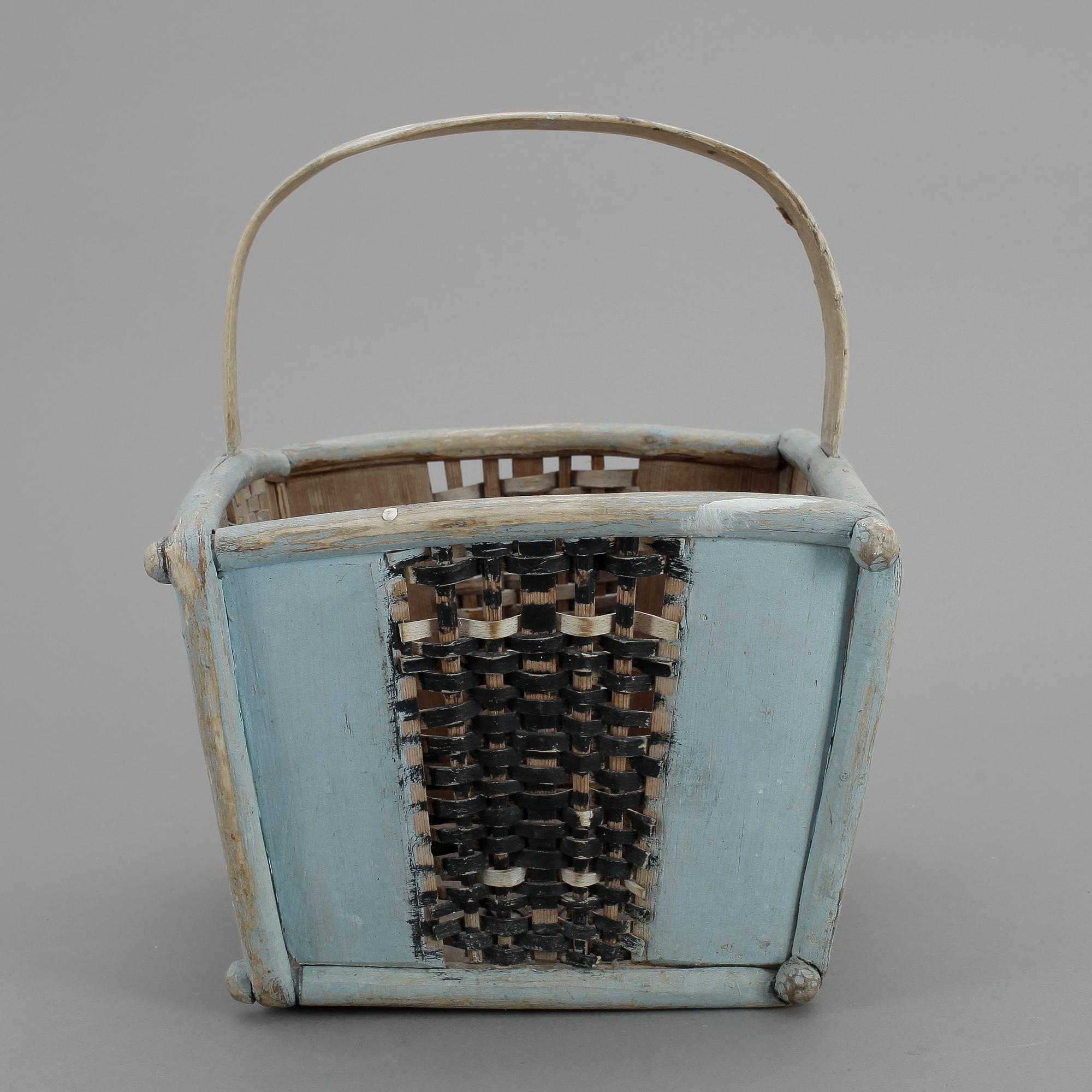 KORG, allmoge, Hälsingland, 1800-talets mitt.