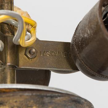 A mid-20th century ceiling light, Lasipaino Oy, Finland.
