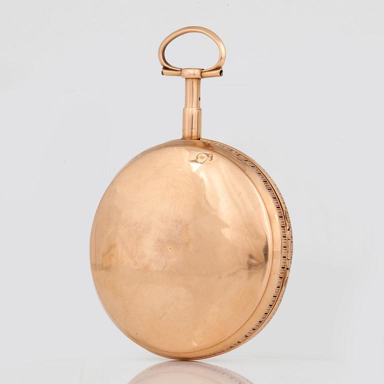 ROBERT ET COURVOISIER, fickur, 52,5 mm, kvartsrepeter,