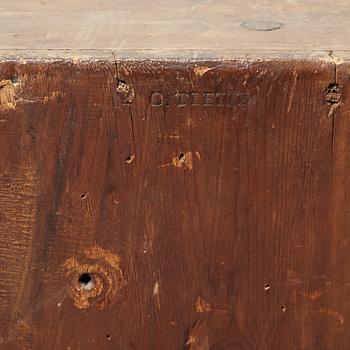 A Swedish Rococo commode by Christopher Tietze (master in Stockholm 1764-1791).