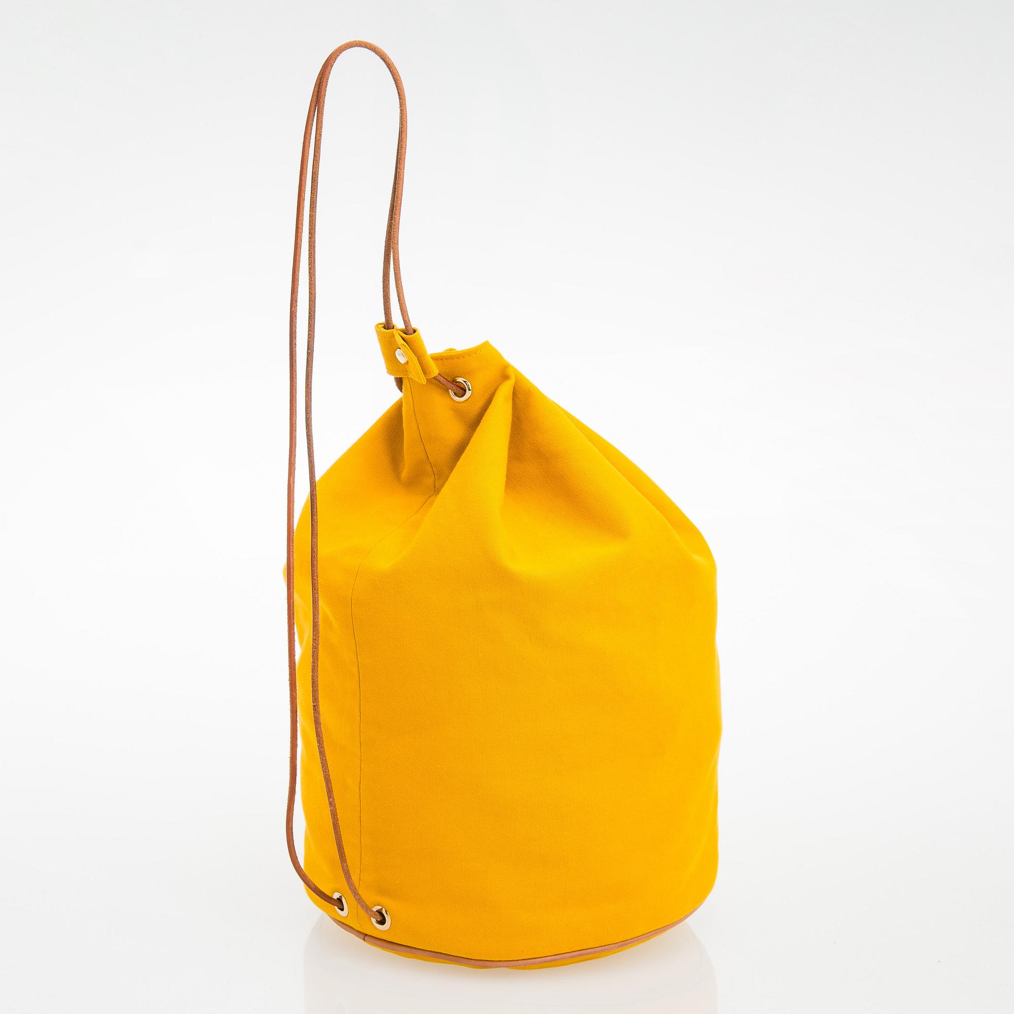 Hermès, A 'Polochon Mimile' backpack.