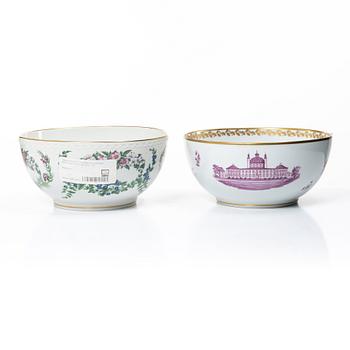 Royal Copenhagen, bålskålar, 2 st, porslin, Danmark.