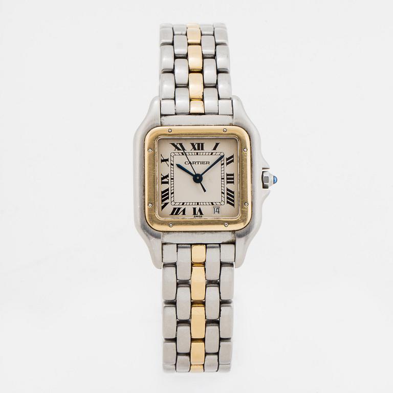 CARTIER, Panthère, armbandsur,  26,5 x 26,5 (36) mm.