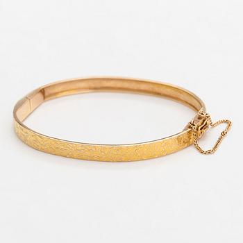 Björn Weckström, armring, "Lapinranne", 14K guld, Lapponia 1967.