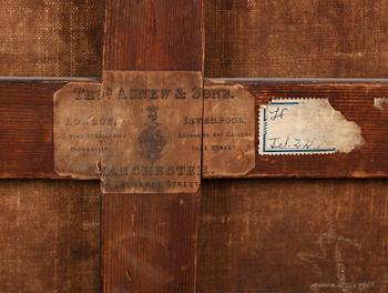 OKÄND KONSTNÄR 1700/1800-TAL , olja på duk, ej signerad,