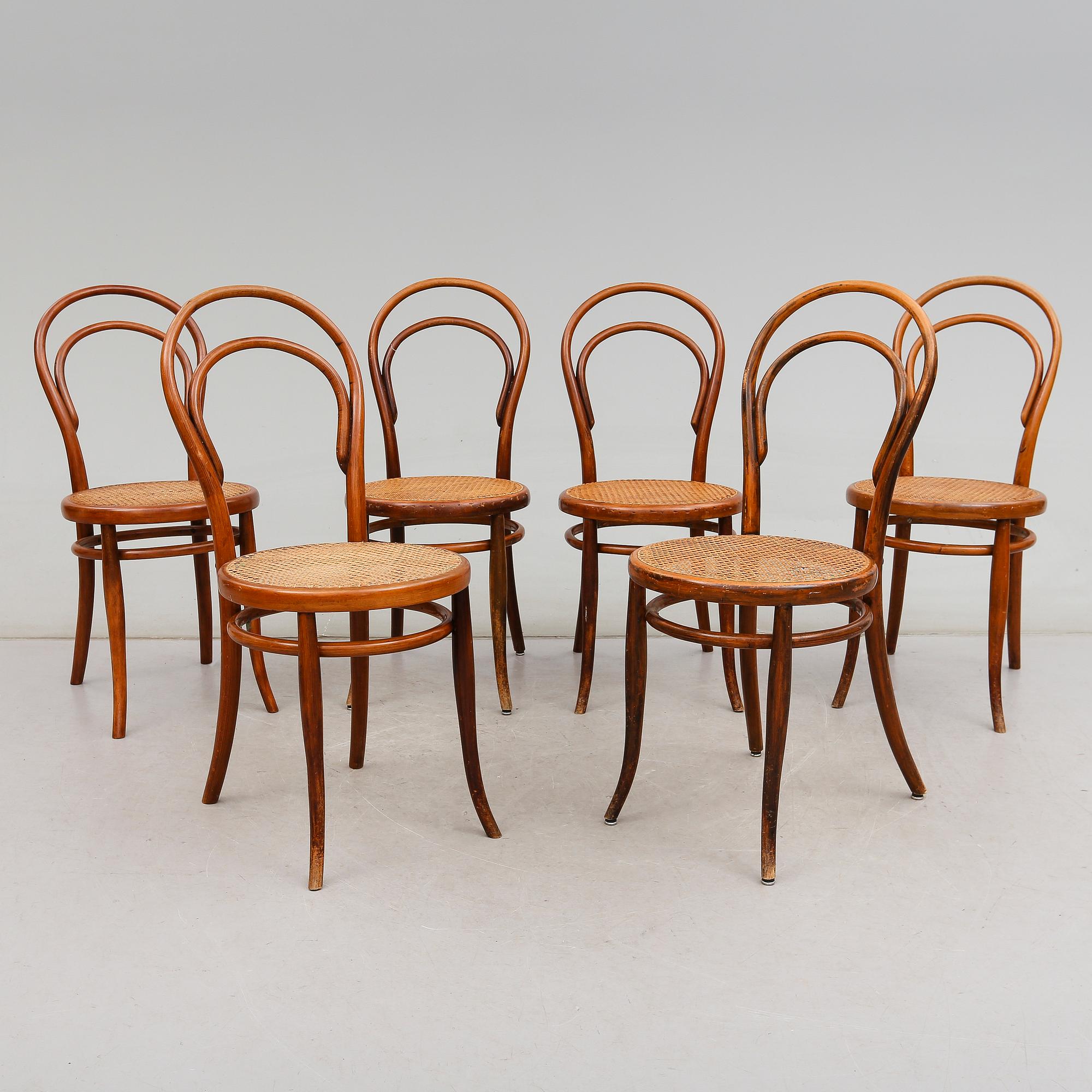 STOLAR, 6 st, Jacob & Josef Kohn, 1900-talets första hälft.