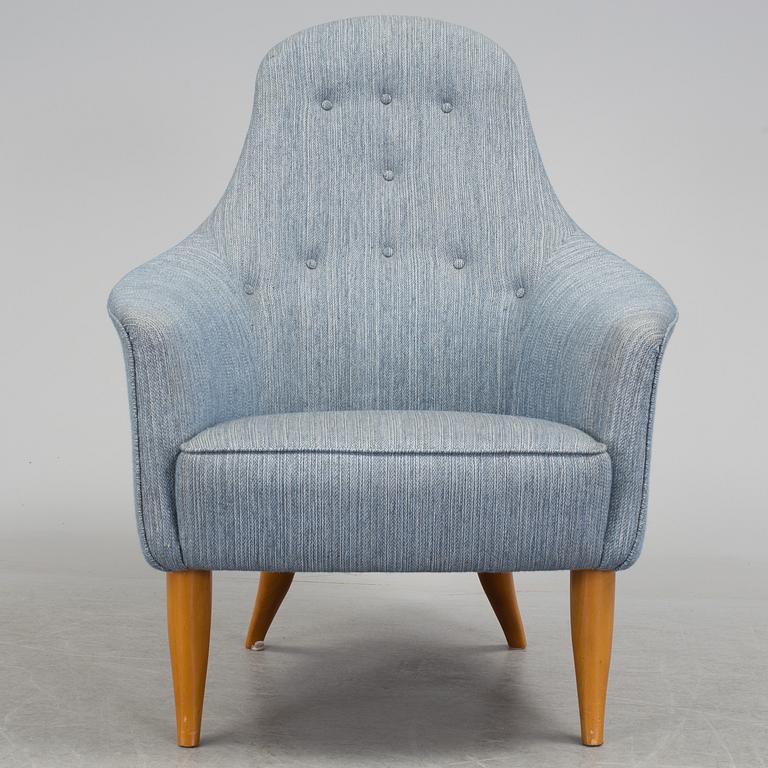 KERSTIN HÖRLIN-HOLMQUIST, fåtölj, "Stora Adam", Nordiska Kompaniet, 1960-tal.
