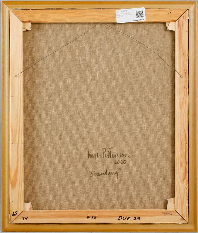 INGE PETTERSSON, olja på duk, signerad och daterad 2000.