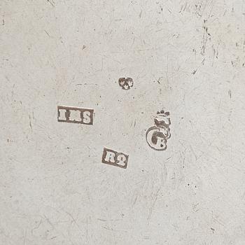 A Swedish late 18th century parcel-gilt silver beaker, marks of Johan Malmstedt. Gothenburg 1799.