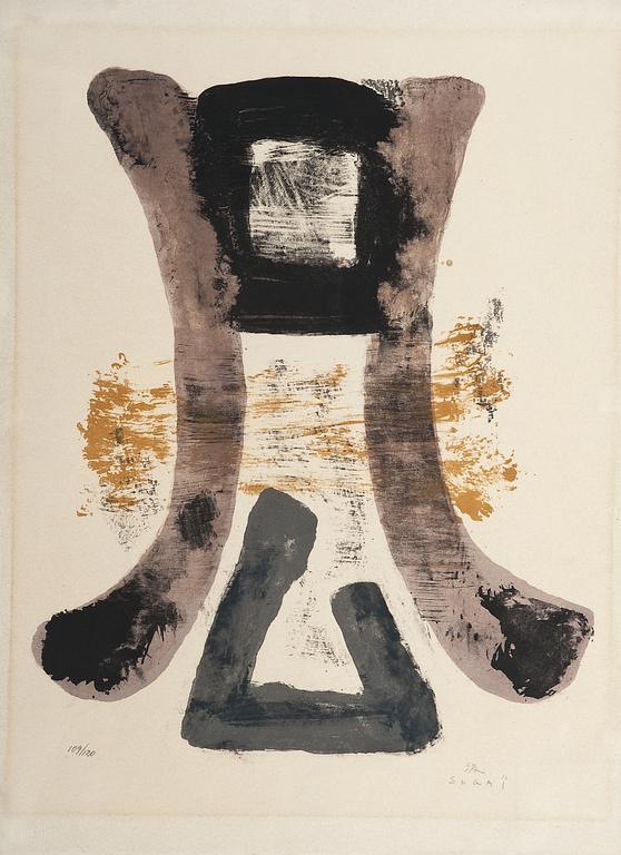KUMI SUGAI, litografia, nro. 109/120, sign.