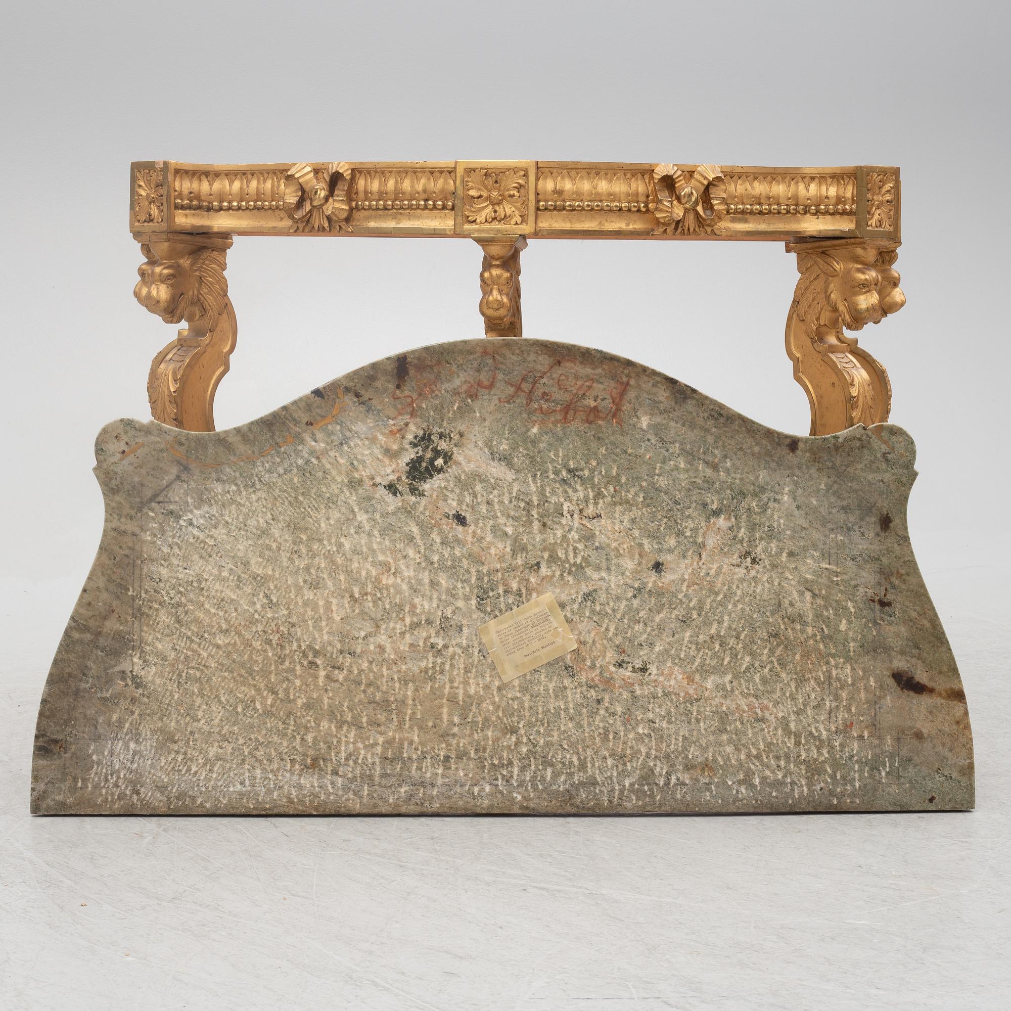 Console table, Louis XVI Style, late 19th Century.