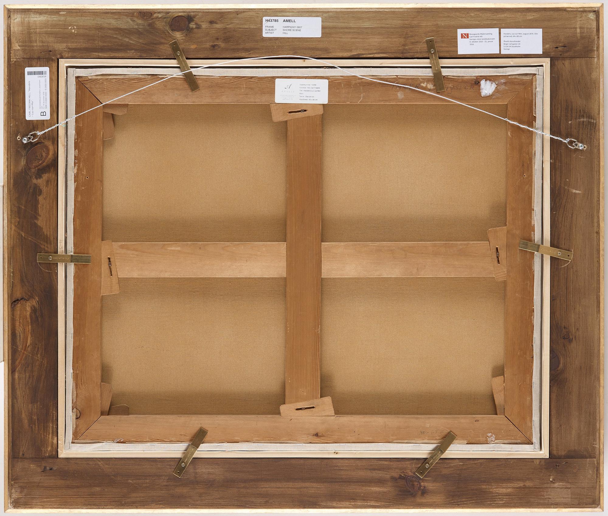 Carl Fredrik Hill, ”Havsbris – Luc-sur-Mer”.