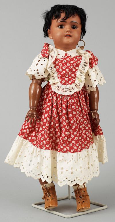 FLICKDOCKA, biskvi. Tyskland, 1900-talets första del. Heinrich Hantwerck/Simon & Halbig.