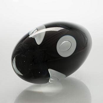 Timo Sarpaneva, glasskulptur, "Claritas", signerad Timo Sarpaneva 12/1985.