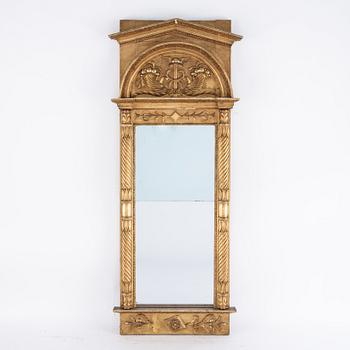 A Swedish Empire mirror, first half of the 19th century.