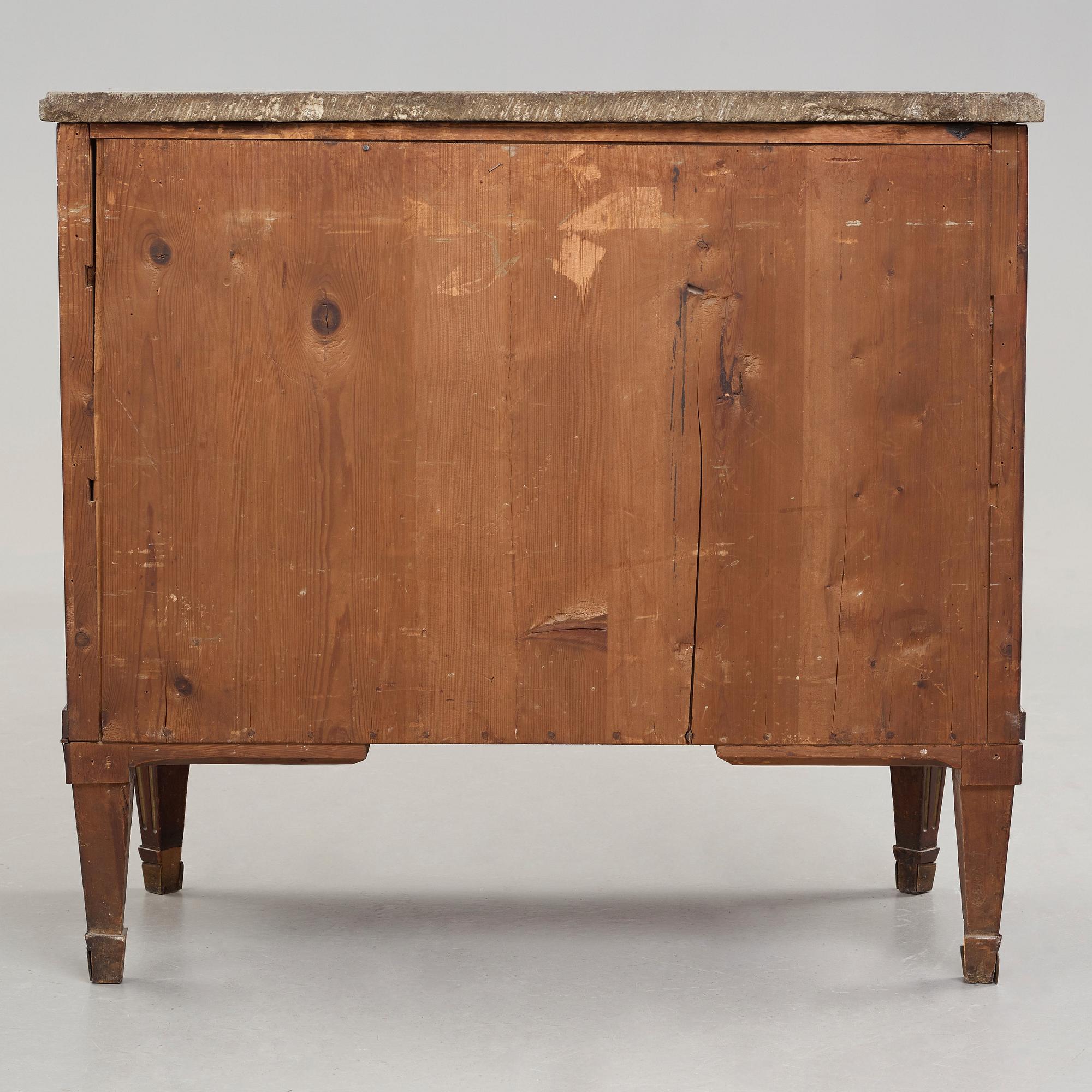 A late Gustavian commode by A. Lundelius.