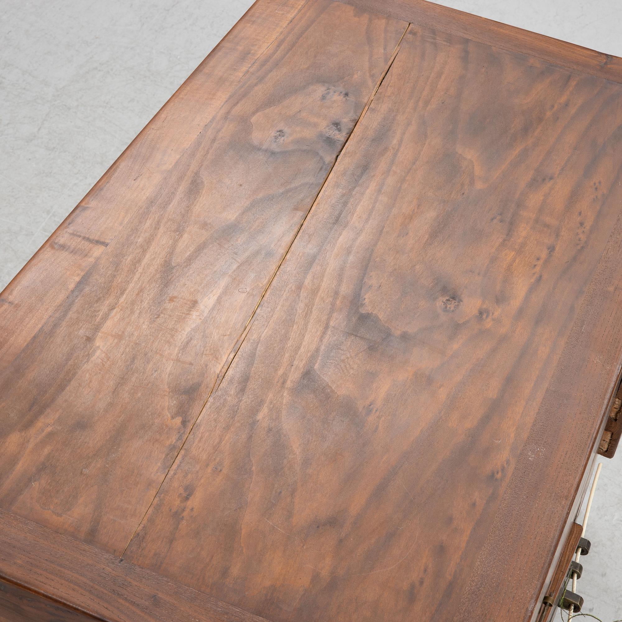 A Southeast Asian hardwood cabinet, 20th century.