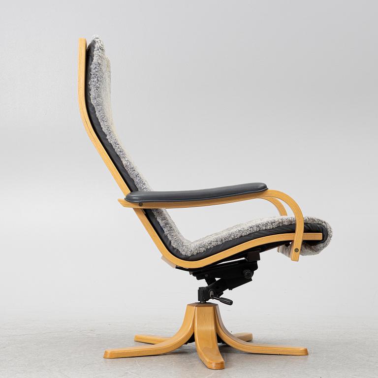 Armchair, 'Swing grace', Swedese, late 20th century.