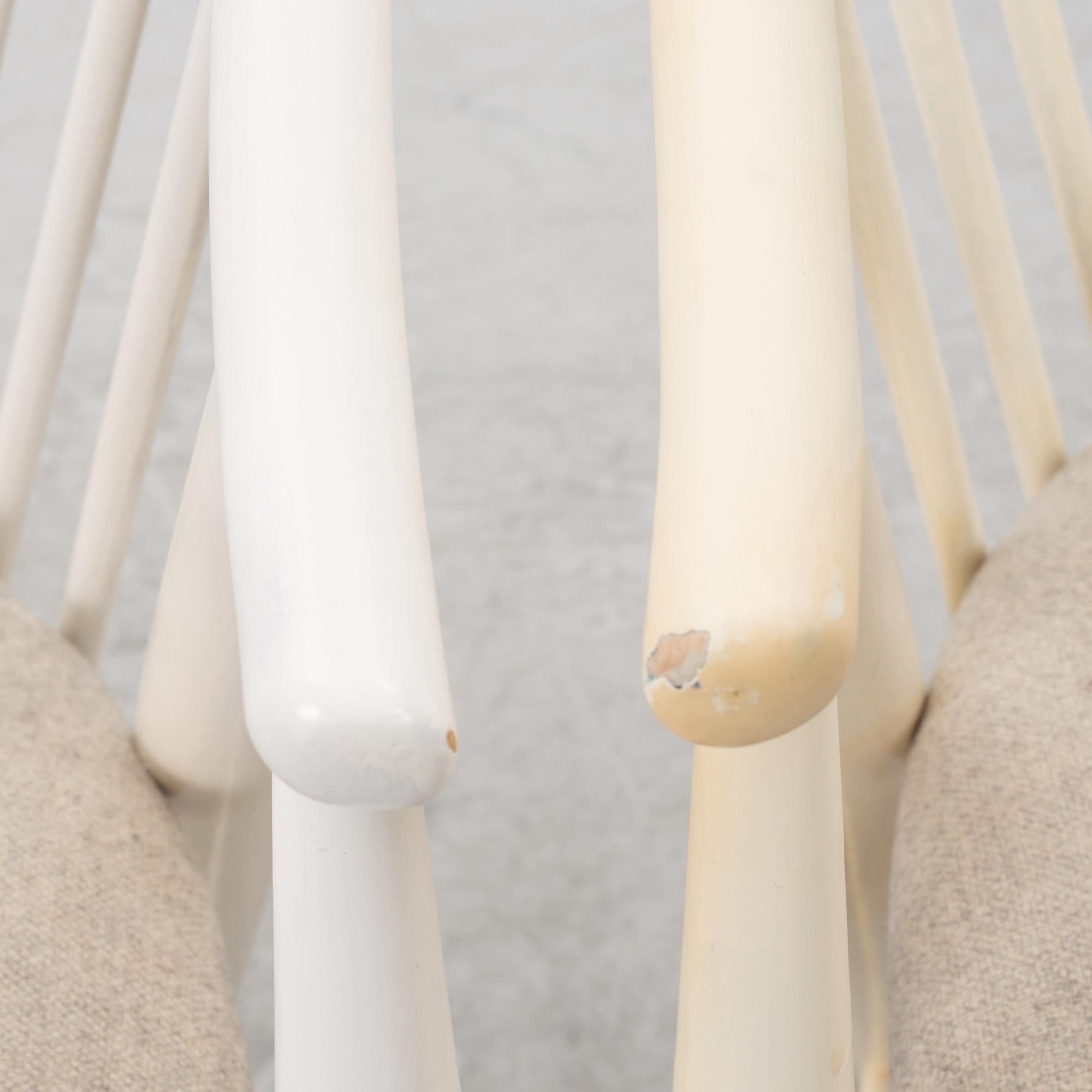 Sonna Rosén, armchairs, a pair, "The Fan", Nässjö Stolfabrik.
