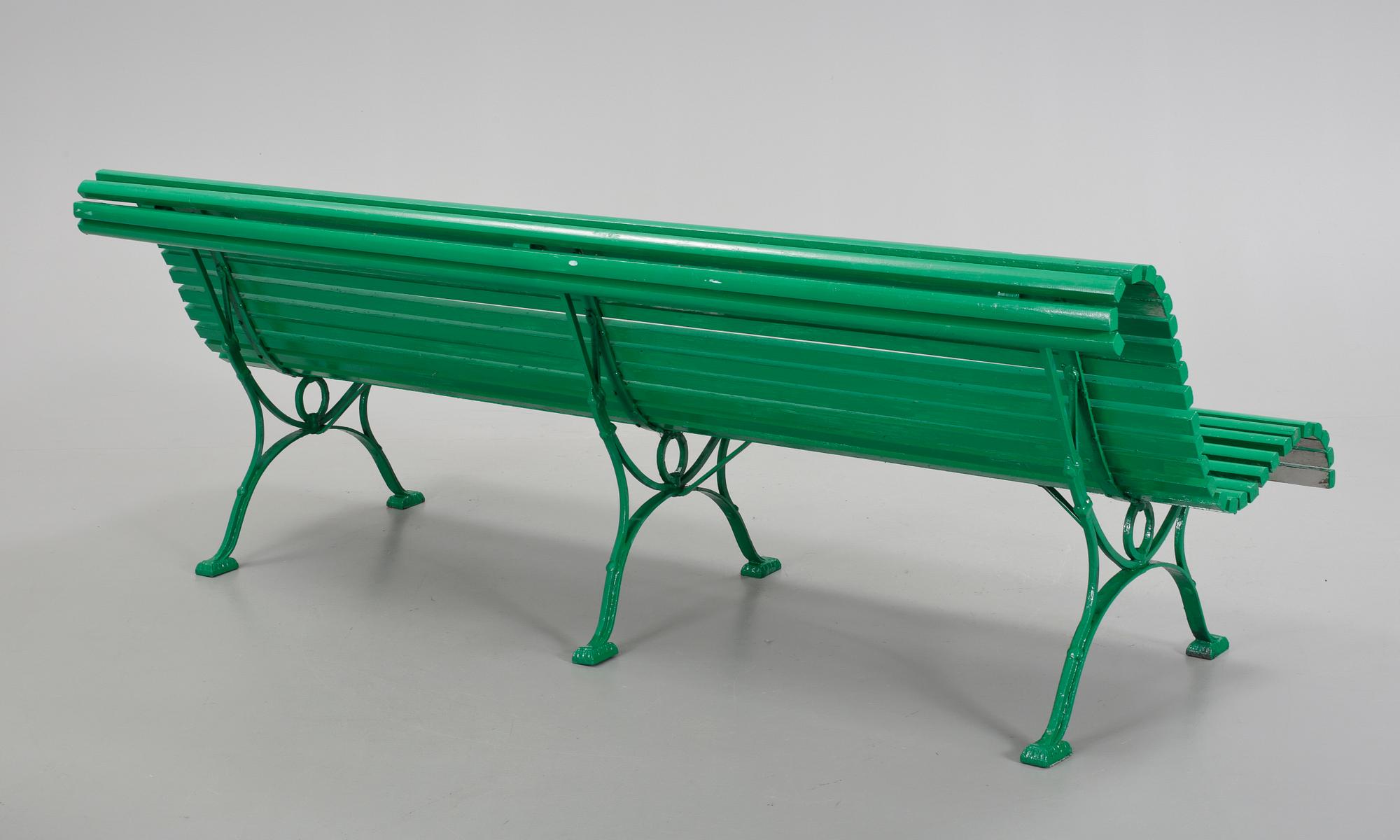 TRÄDGÅRDSSOFFA, trä, 1900-tal.