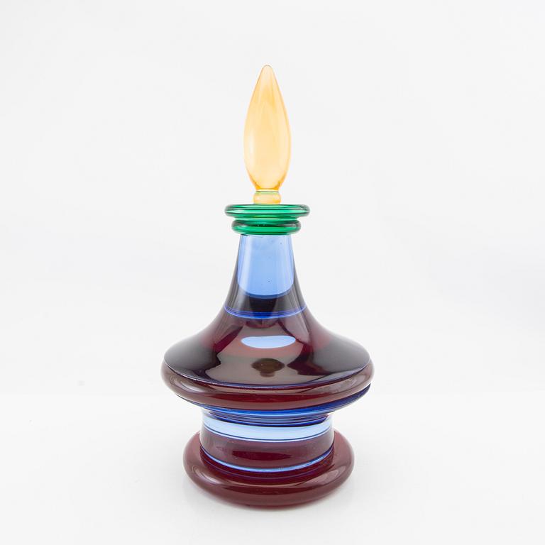 Berit Johansson, skulptur "Bricola" för Pauly Co Murano Venedig signerad 2001.