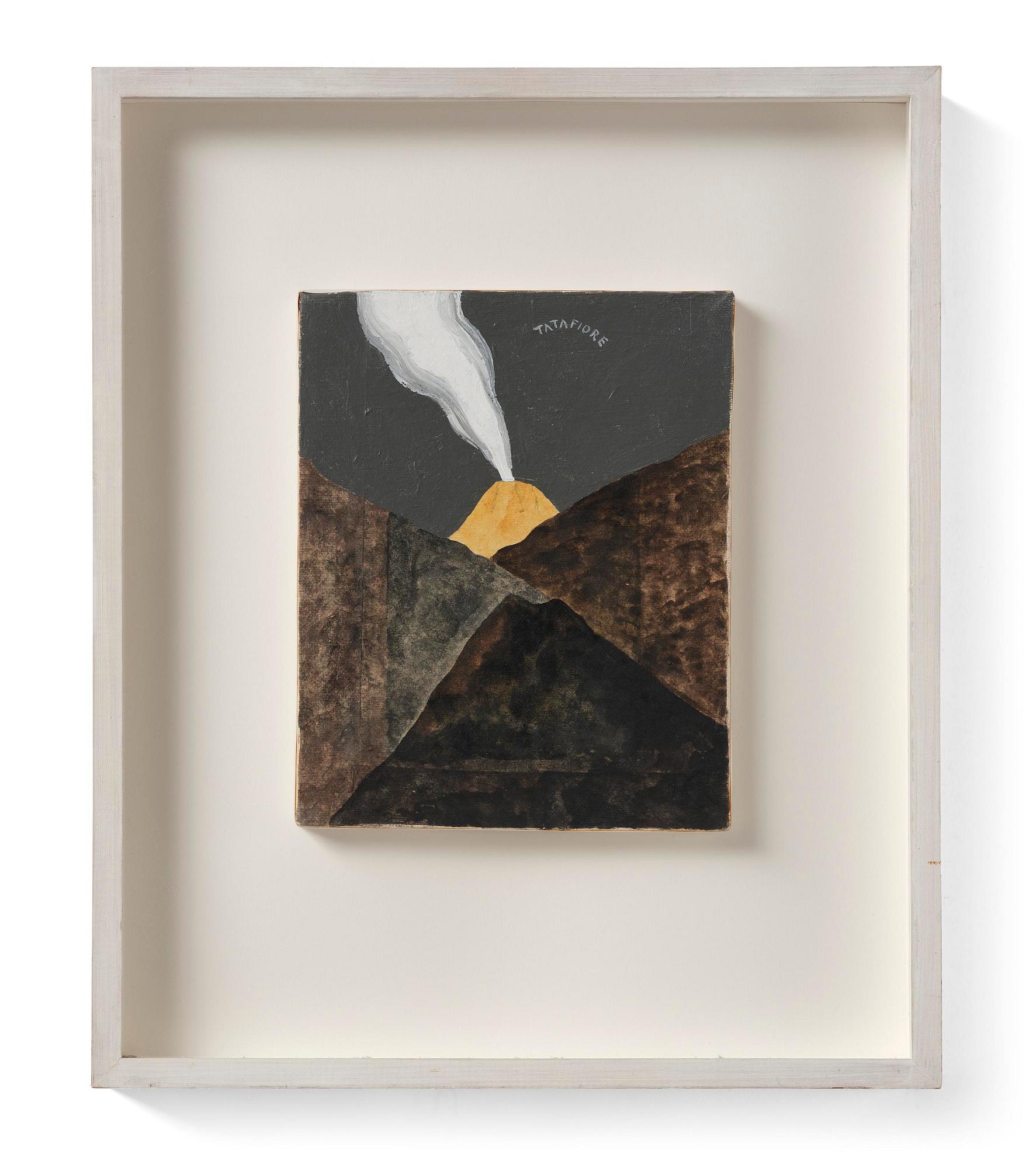 Ernesto Tatafiore, Volcanic eruption.