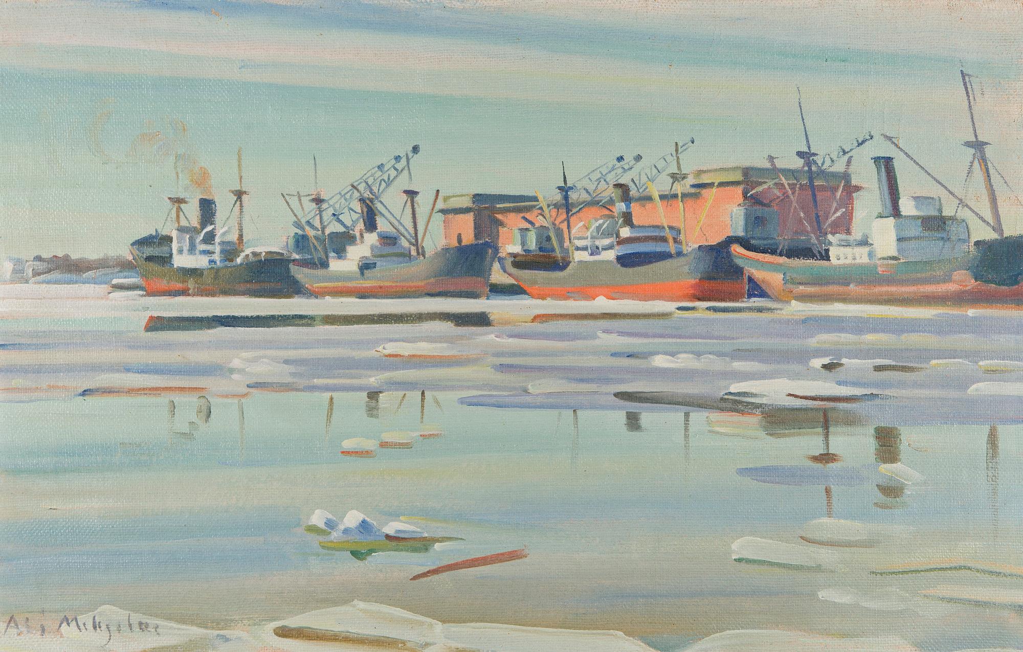 Ali Munsterhjelm, Hamnvy.