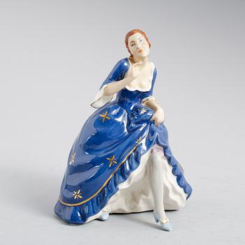 FIGUR, porslin, Royal Dux, 1900-talets första hälft.
