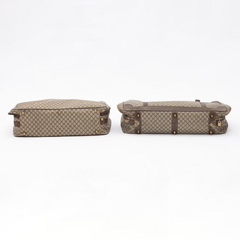 Gucci, two suitcases, 1970s.