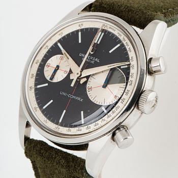 UNIVERSAL GENEVE, Uni-Compax, kronograf, "Big Eye".