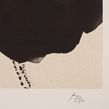 Robert Motherwell, "Nocturne VI" from "Octavio Paz Suite".