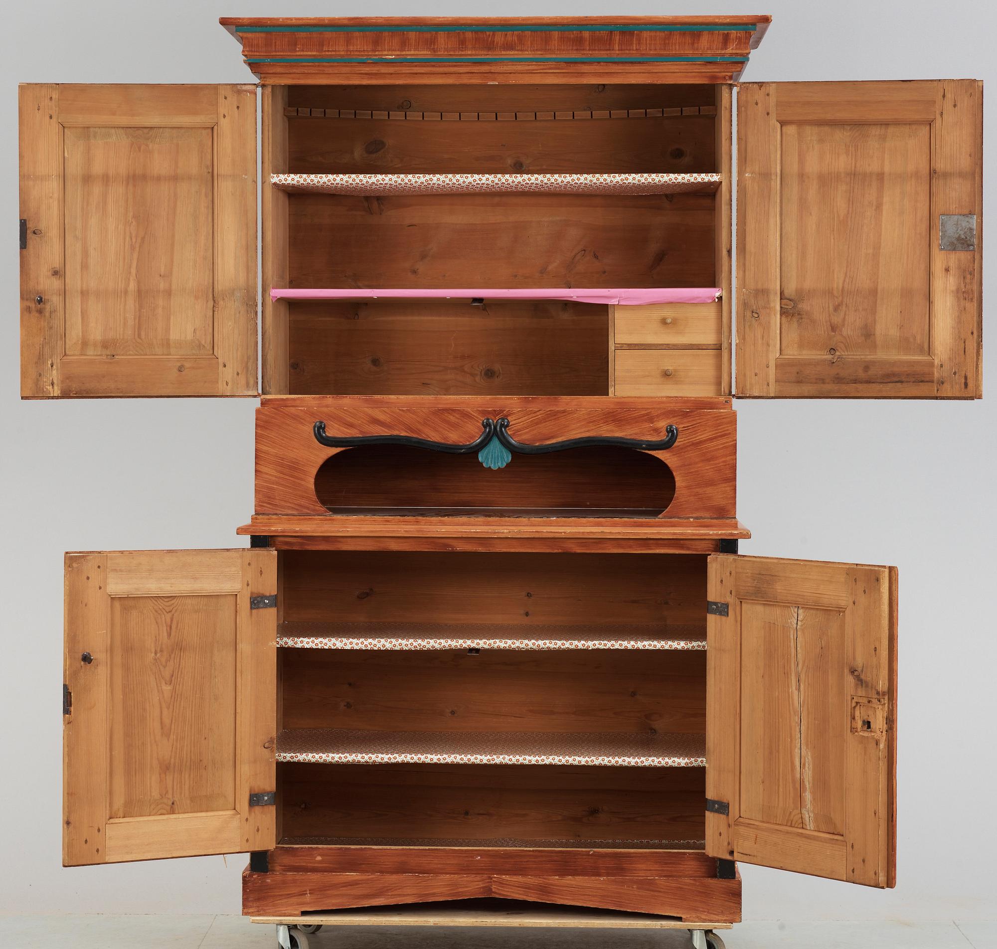 SKÅP, allmoge, 1800-tal.