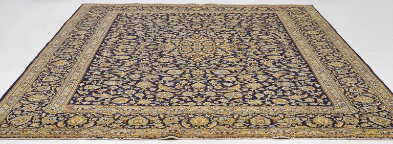 Carpet, Keshan, approx. 410 x 310 cm.