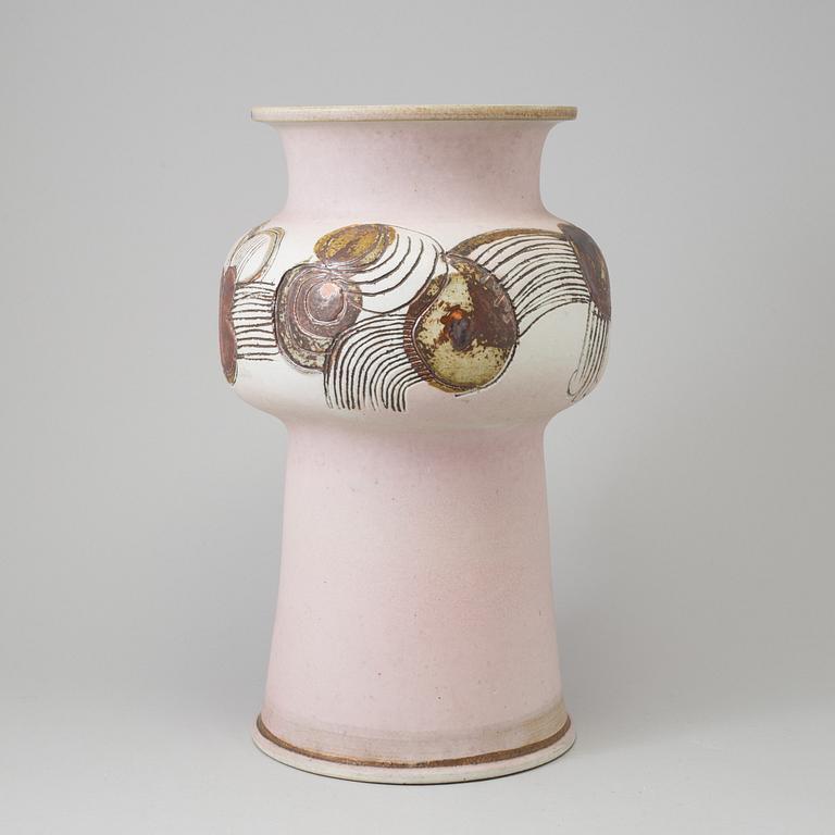 A stoneware vase from Gustavsberg by Lisa Larson.