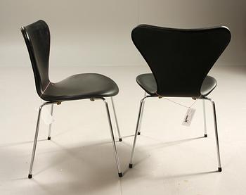 STOLAR, 4 st, "Sjuan", Arne Jacobsen, Fritz Hansen.