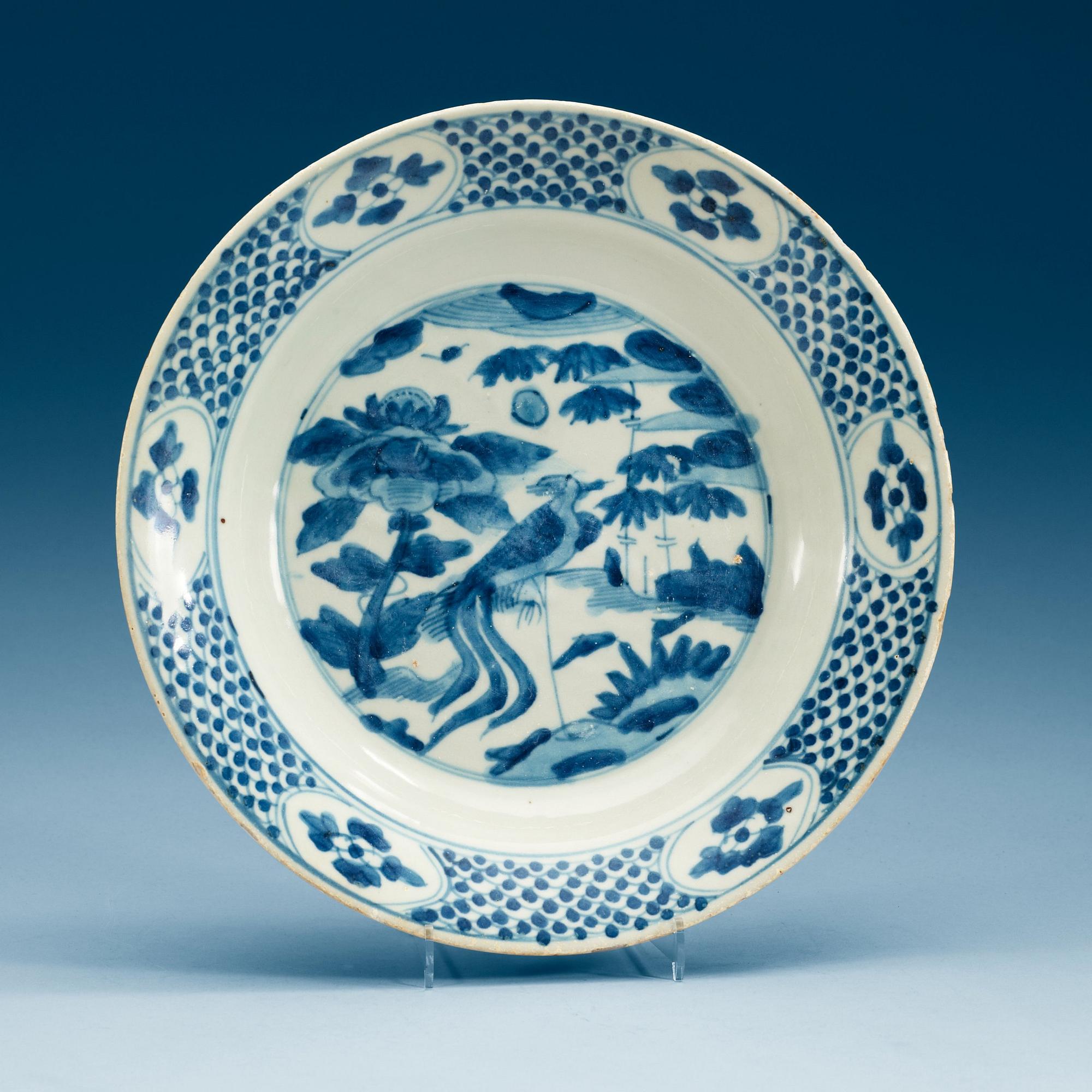 FAT, porslin. Ming dynastin, Wanli (1572-1620).