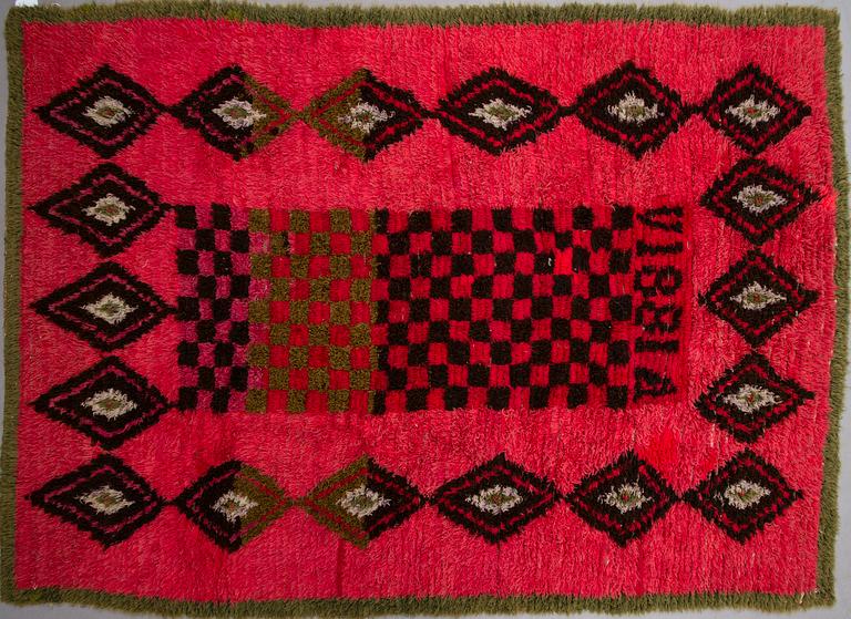 RYA, daterad 1881, Finland. 181 x 129 cm.