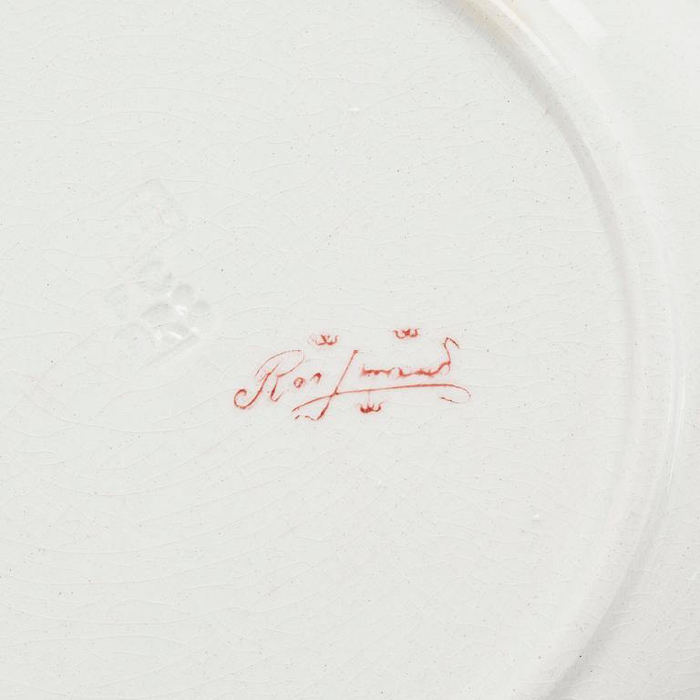 13 pieces of earthenware tableware from Rörstrand, first half of the 20th century.