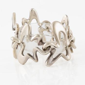 Henning Koppel, a bracelet "Splash", sterling silver, for Georg Jensen & Wendel, Denmark 1945 - 1951.