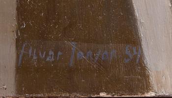 JANSSON, ALVAR, olja på duk, sign o dat 54.