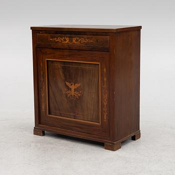 A late Empire cabinet, mid 19th Century.