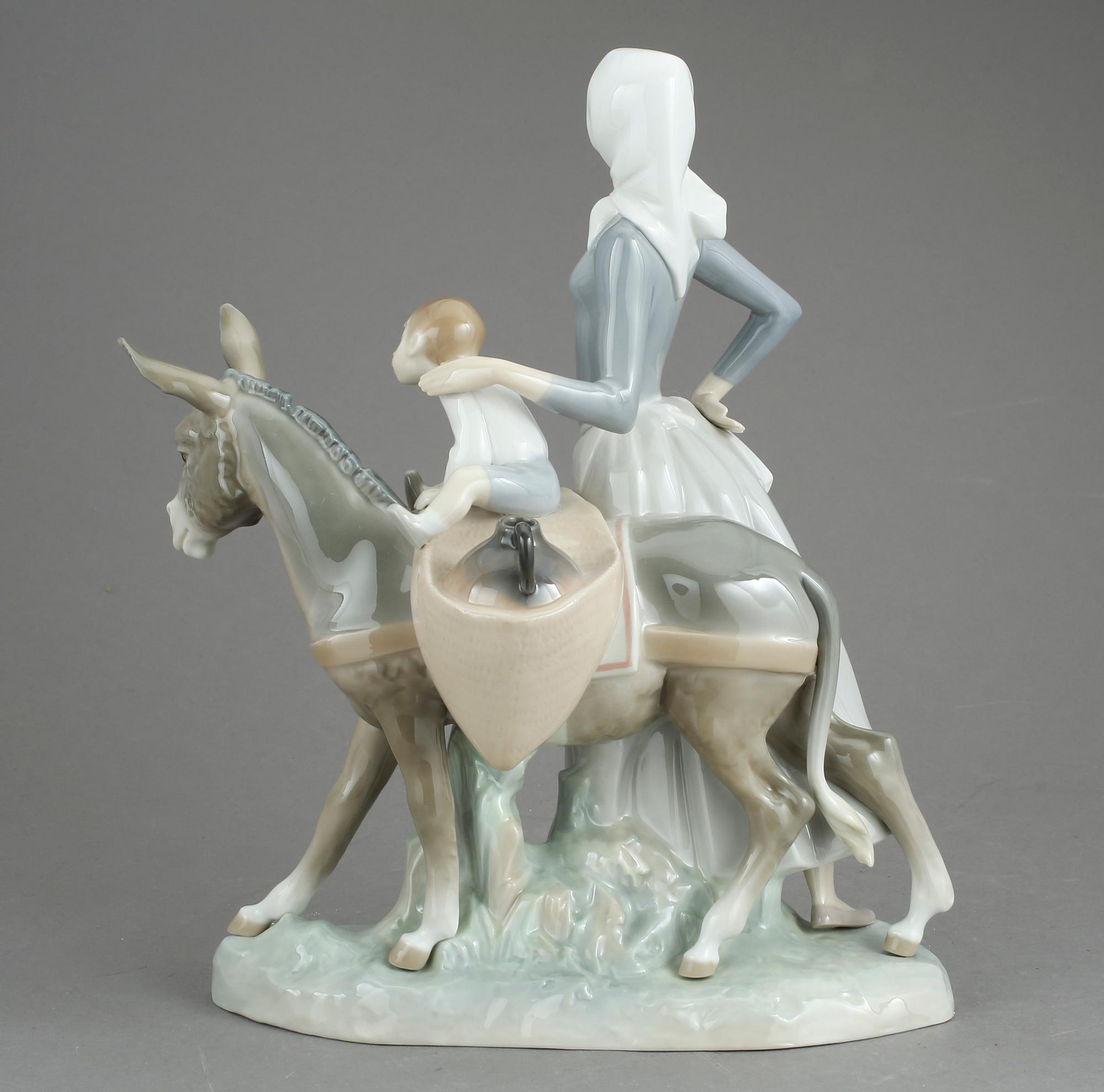 FIGURIN, porslin, Lladro, Spanien.